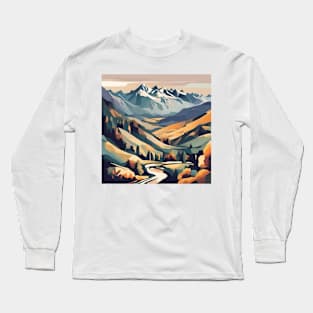 peaceful river Long Sleeve T-Shirt